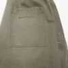 Washed cotton trousers