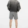 Washed denim jacket