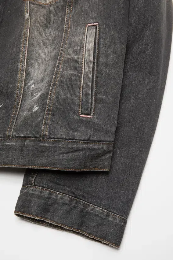 Washed denim jacket