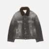 Washed denim jacket