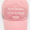 Washed logo baseball cap