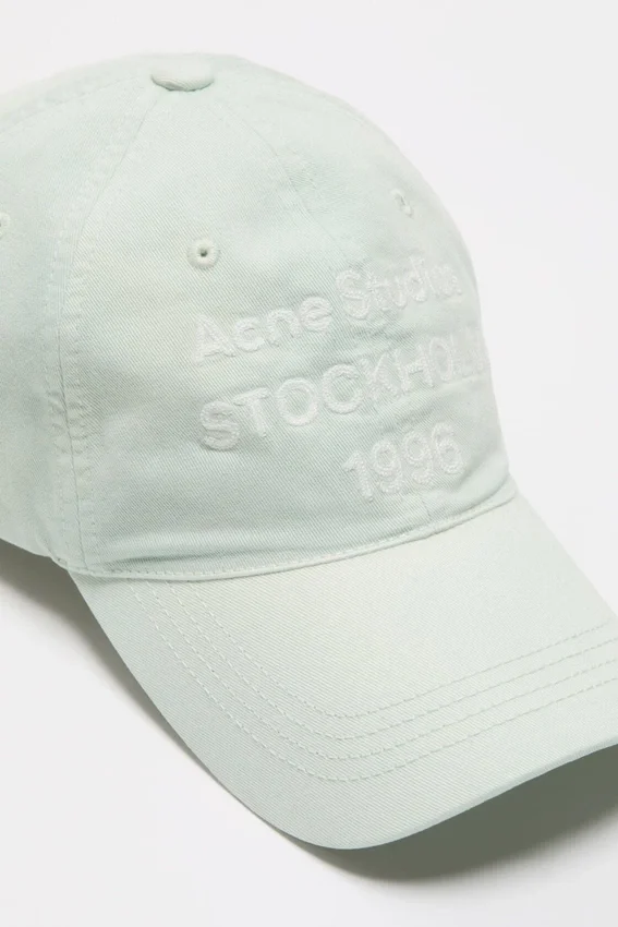 Washed logo baseball cap