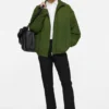 Washed logo jacket