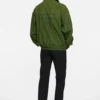 Washed logo jacket