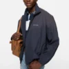 Washed logo jacket