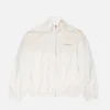 Washed logo jacket