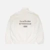 Washed logo jacket