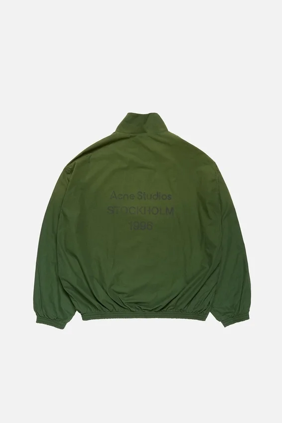 Washed logo jacket