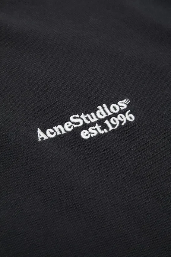 Washed logo polo