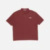 Washed logo polo