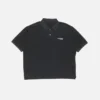 Washed logo polo