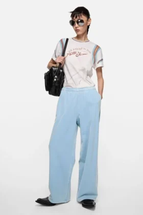 Washed sweatpants