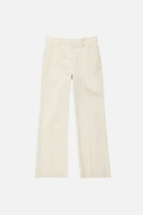 Washed tailored trousers