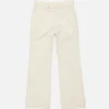 Washed tailored trousers