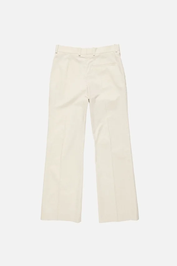 Washed tailored trousers