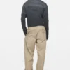 Washed twill trousers