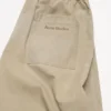 Washed twill trousers