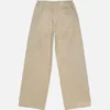 Washed twill trousers