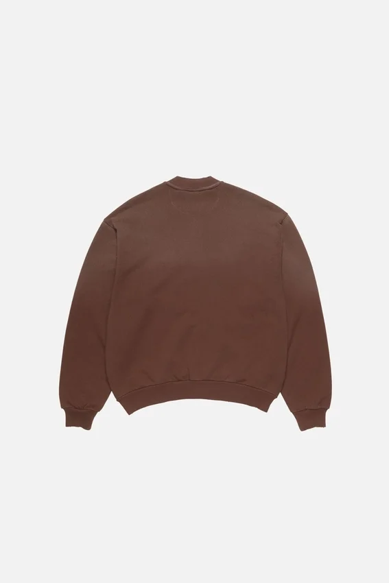 Washed zip-up cardigan
