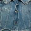 Wavy denim jacket