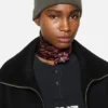 Wool beanie with rivet