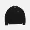 Wool knit polo