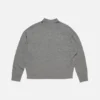 Wool knit polo