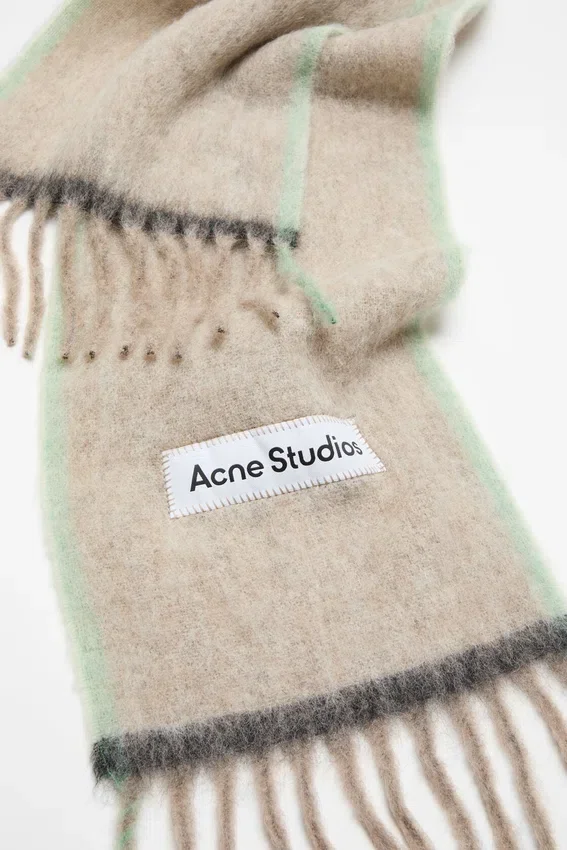 Wool mohair scarf - Narrow