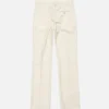 Wool pinstripe trousers