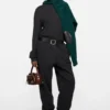 Wool sweater with cut-out