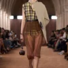 Wool sweater with cut-out