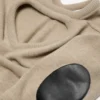 Wool sweater with cut-out