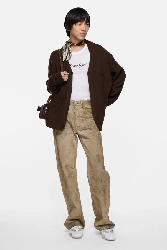 Wool V-Neck Cardigan