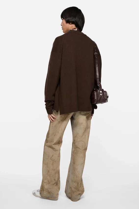Wool V-Neck Cardigan