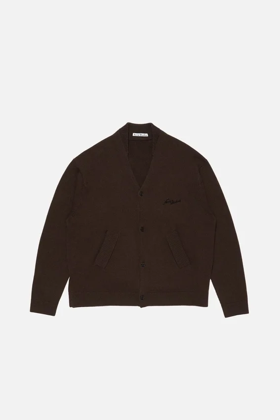 Wool V-Neck Cardigan