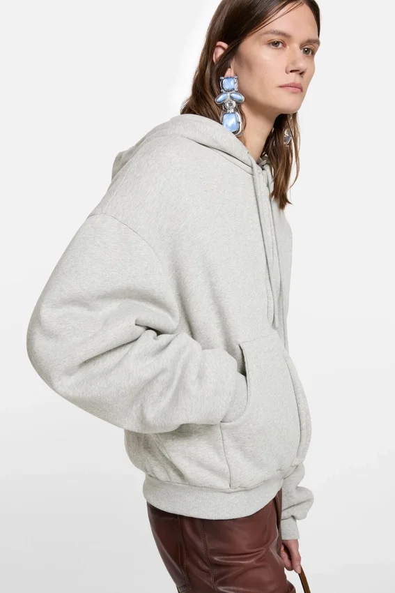 Zip-up hoodie