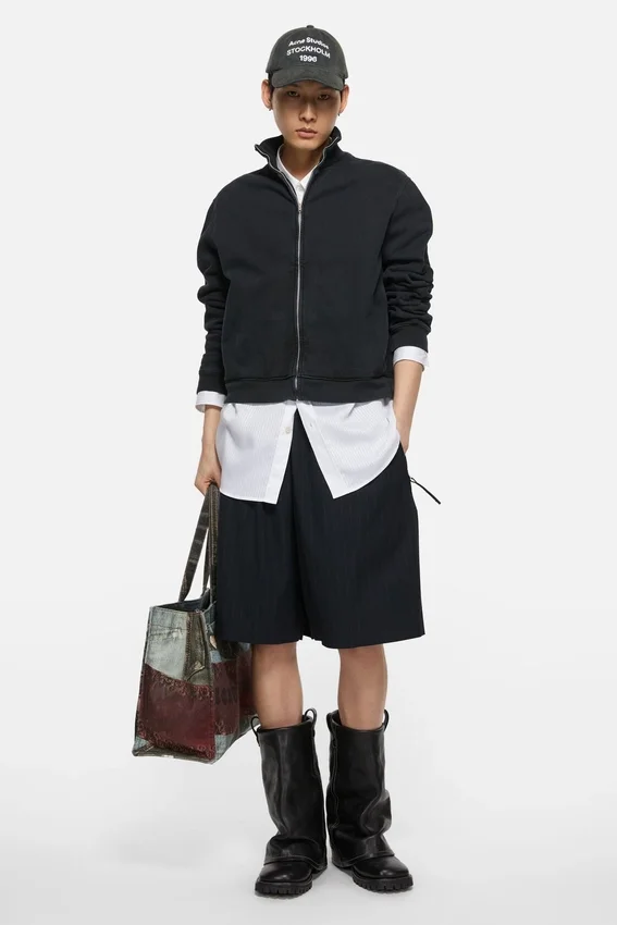 Zip-up sweatshirt